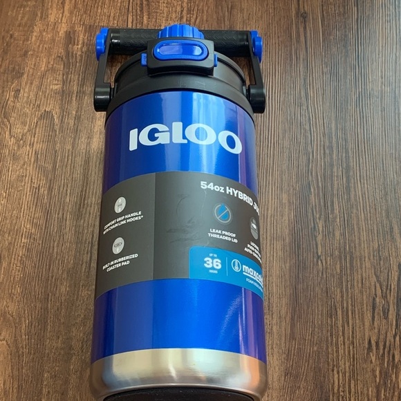Igloo 54oz Hybrid Sports Jug Cooler Blue New - Picture 4 of 11